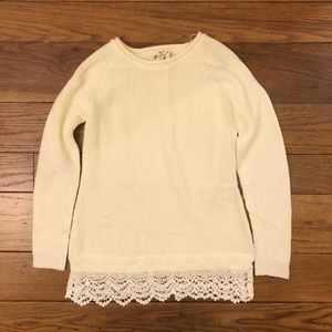 ⭐️Final Price⭐️ Small Ivory Sweater